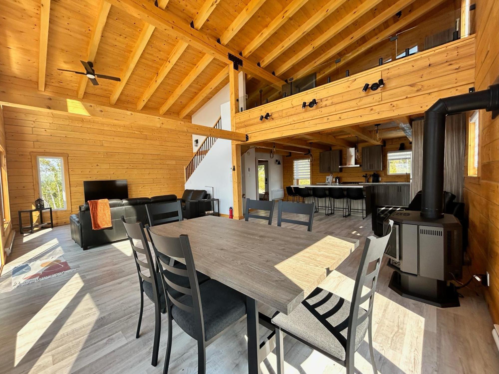Chalets Domaine Otis Saint-Félix-d'Otis Zewnętrze zdjęcie